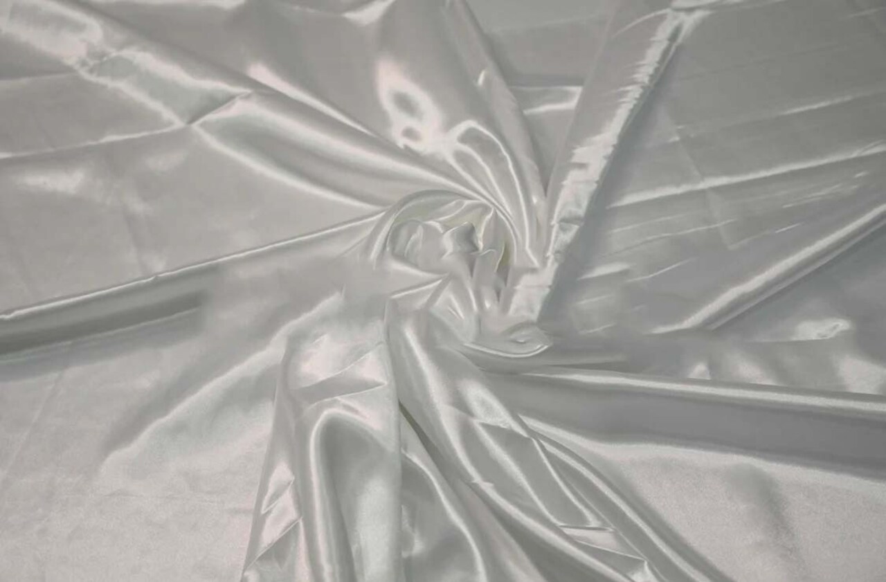 1 Yard Stretch Charmeuse Satin Soft Silky 96 Percent Polyester 4 Percent Spandex Multiple Colors Fabrics